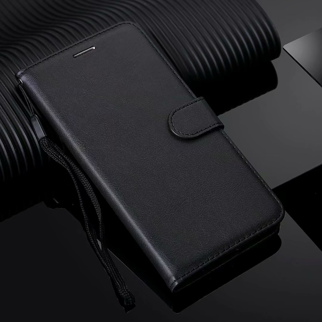 Picture of Small Sheep Pattern Phone Leather Case Suitable for Huawei P30 Pro Solid Color Flip Card Insert Wallet Protector
